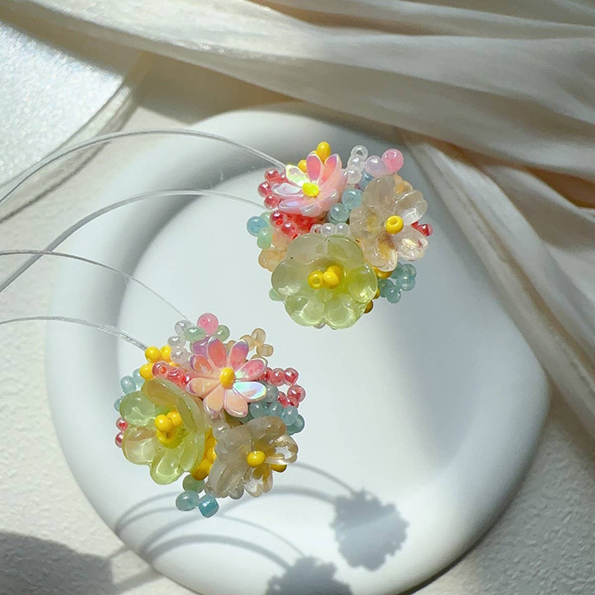 DOPAMINE ATMOSPHERE SWEET FLOWER EARRINGS
