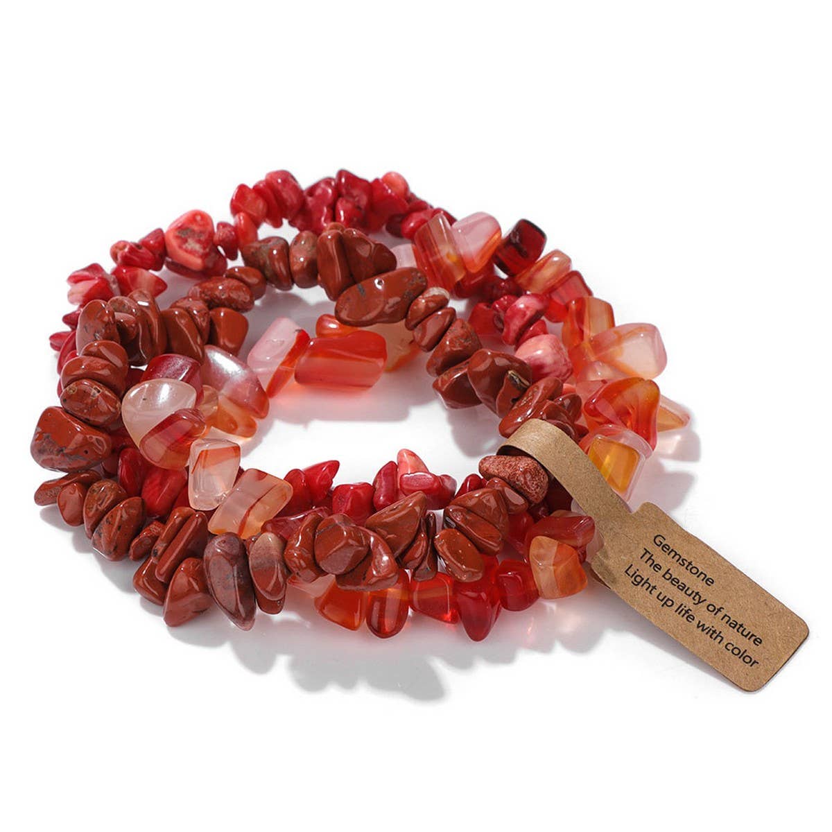 CWAJE4296_VINTAGE IRREGULAR GRAVEL THREE-PIECE BRACELET