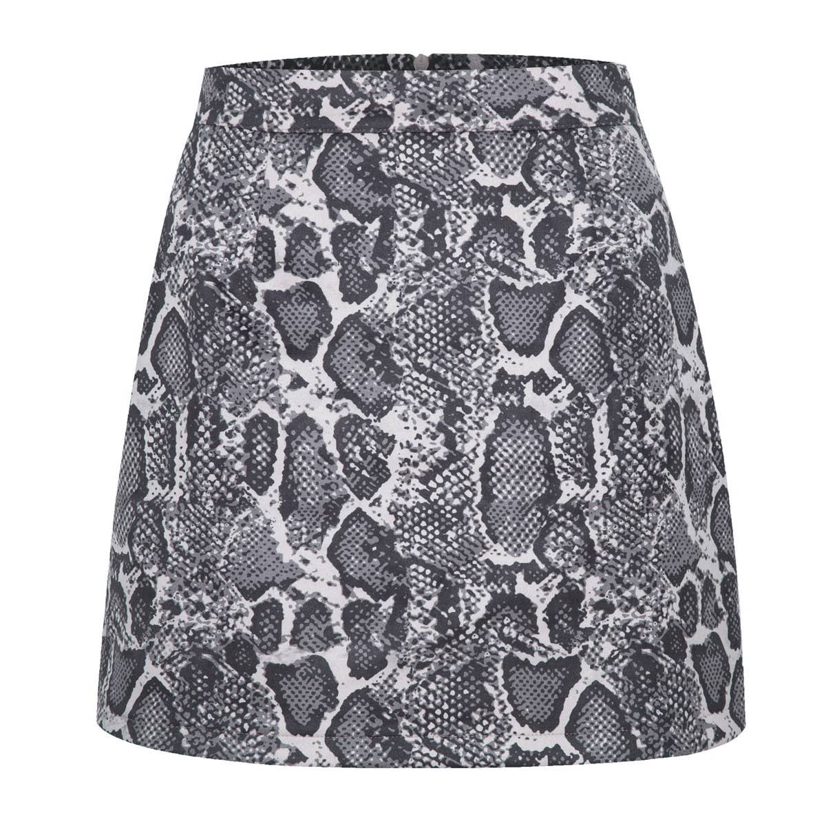SEXY LEOPARD PRINT HIGH WAIST SUEDE HIP SKIRT