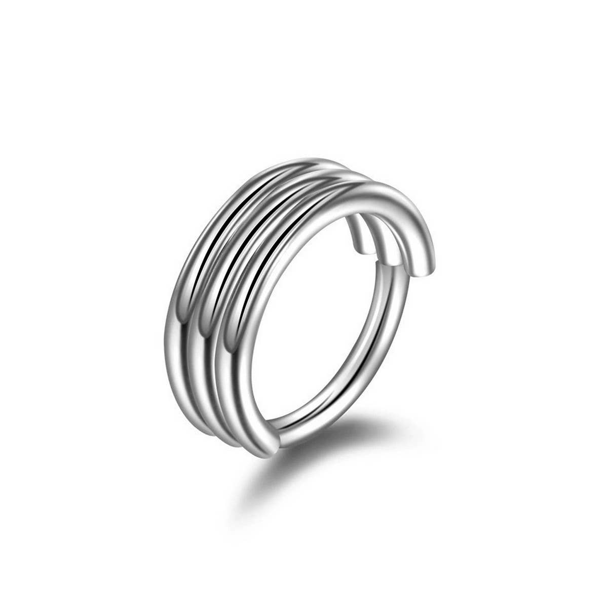 Trendy Stainless Steel Nose Ring Piercing