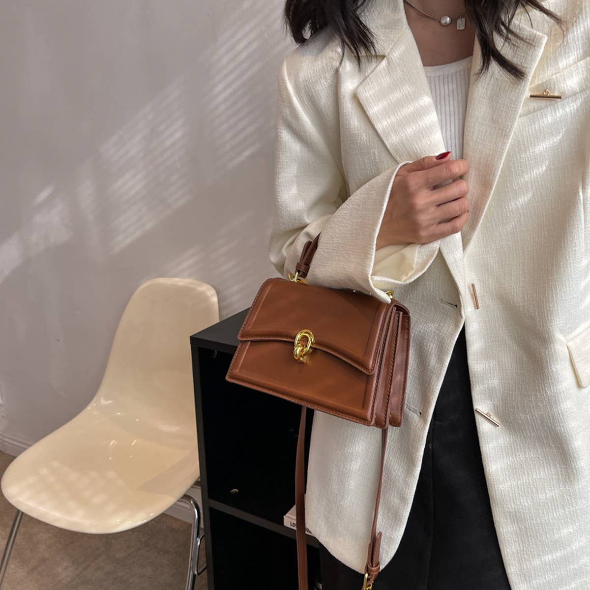 HIGH-END ARMPIT HANDBAG SHOULDER BAG_CWAB1546