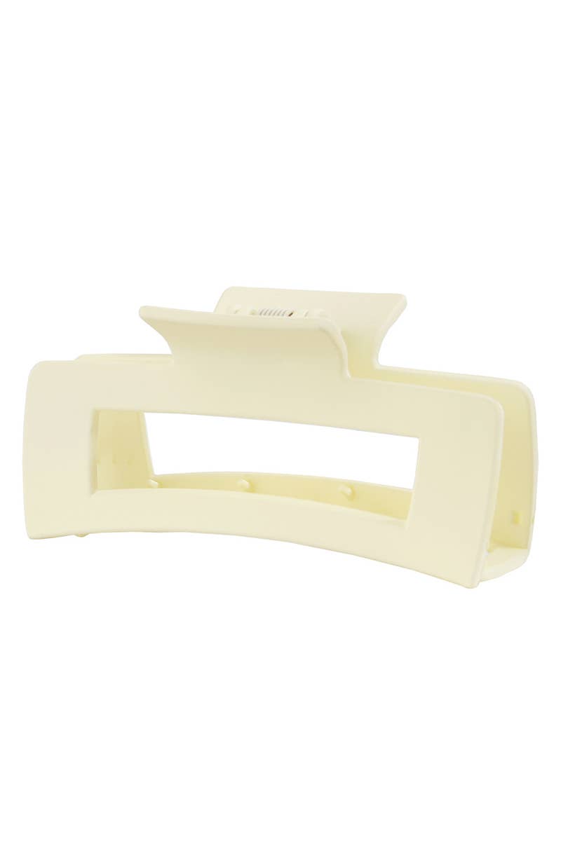4.1 Inch Matte PS Plastic Hair Claw Clip, Wholesal_CWAHA0091