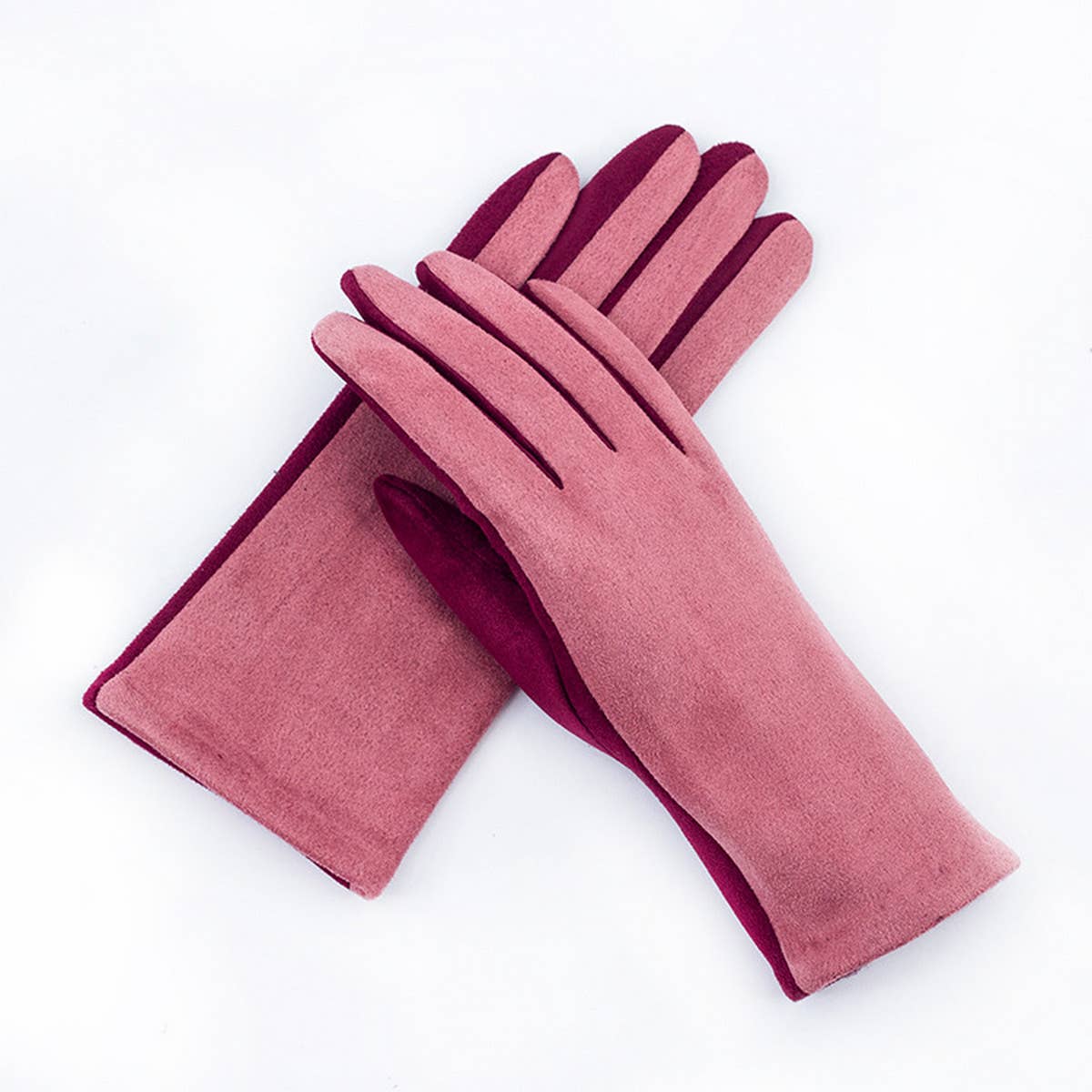CASUAL VELVET THICK WARM GLOVES_CWAG0082