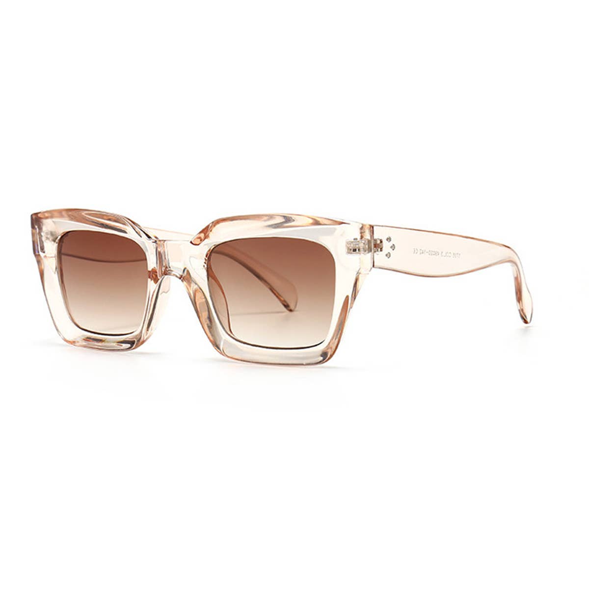 TRENDY STREET STYLE SQUARE SUNGLASSES