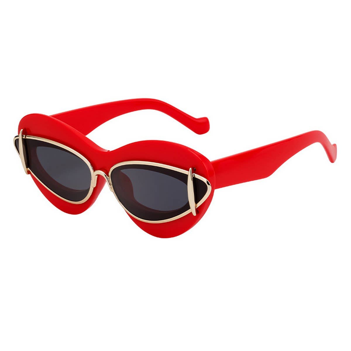 FASHION CAT EYE SUNGLASSES SMALL FRAME SUNGLASSES_CWASG0569