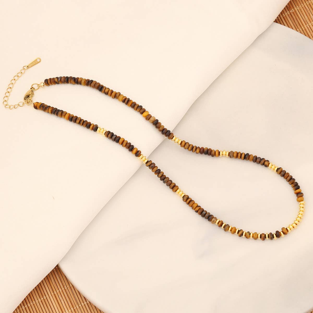 FASHION HANDMADE 18K NATURAL GEMSTONE NECKLACE_CWAJE0631