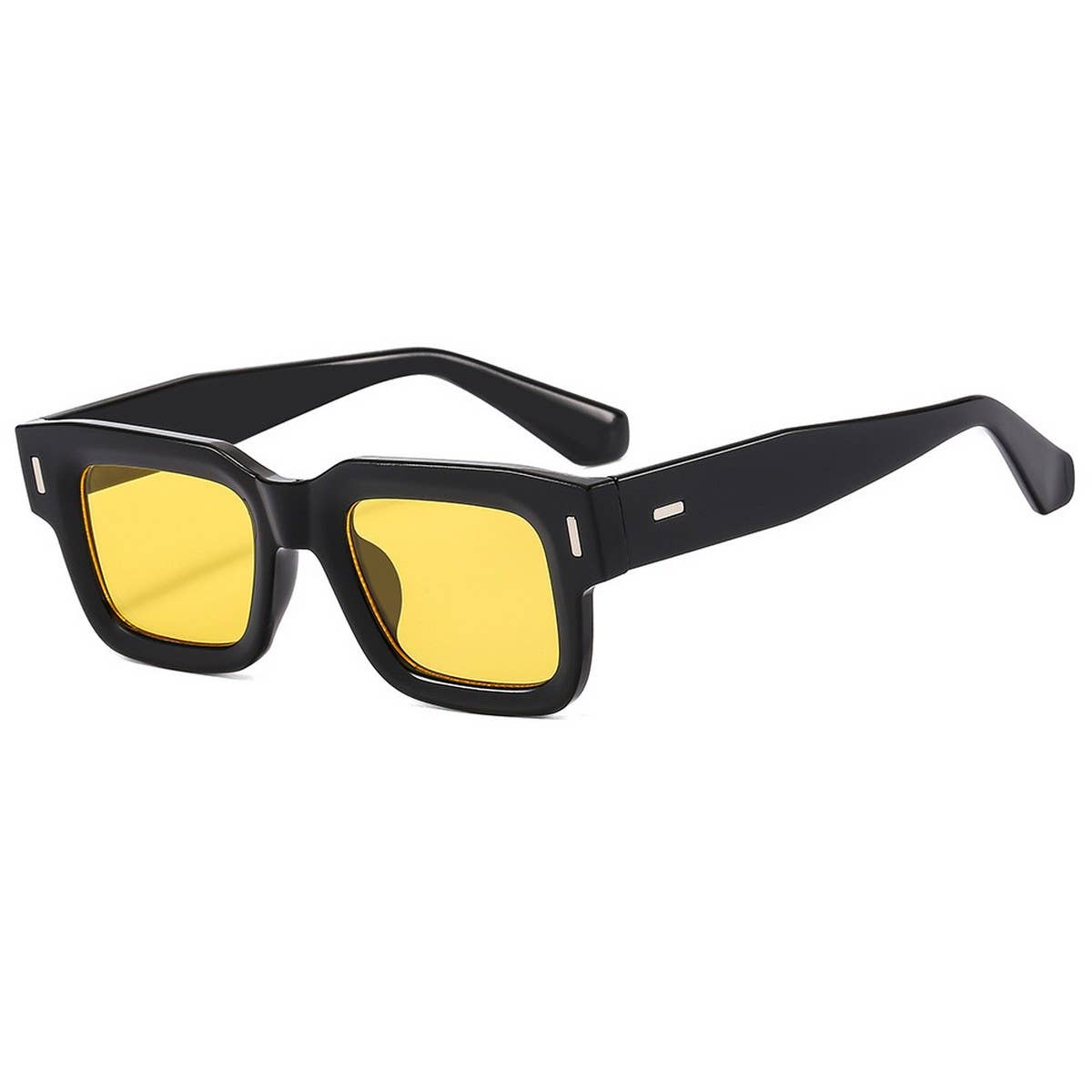 Versatile Studded Square Sunglasses Unisex