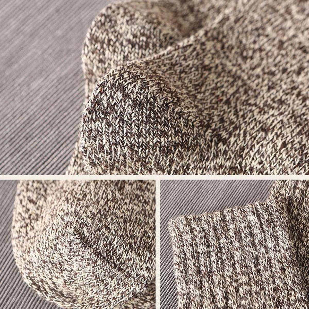 5 PAIRS OF CASUAL THICK COTTON SOCKS_CWMS0682