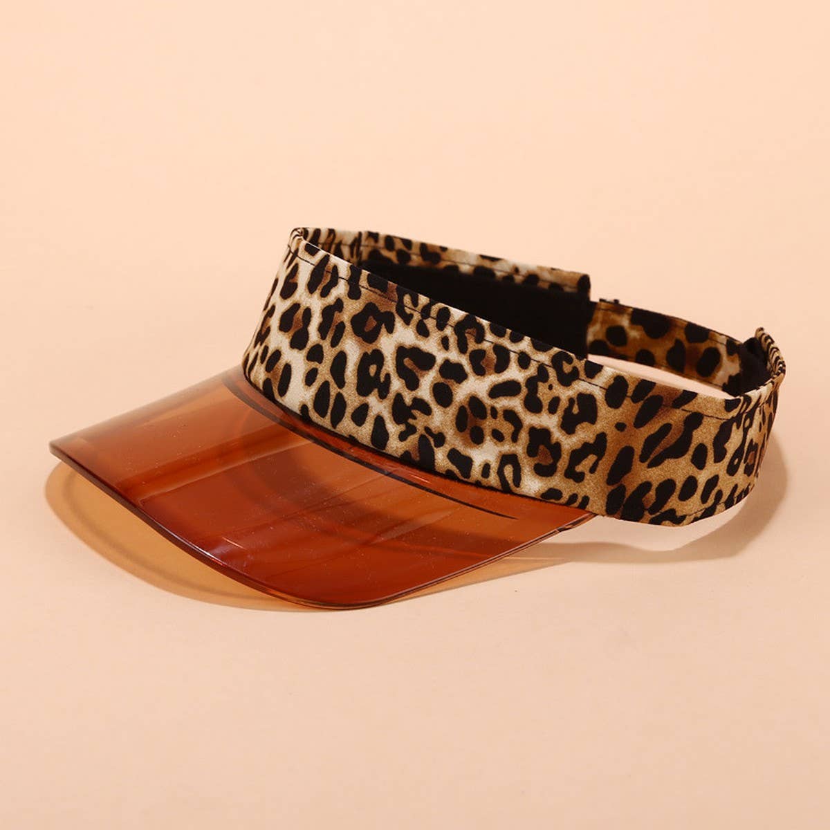 PVC Visor Hat - Summer Sunshade Cap for Beach_CWAH3285