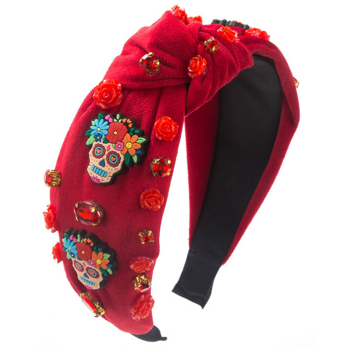 HALLOWEEN CARTOON SKULL CREATIVE HEADBAND_CWAHA1775