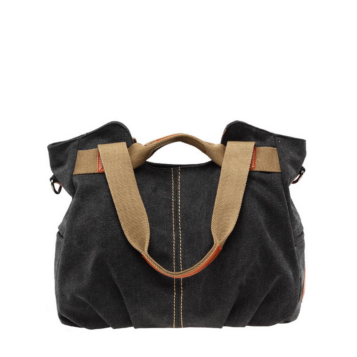 RETRO CANVAS SHOULDER CROSSBODY BAG TOTE BAG_CWAB1275