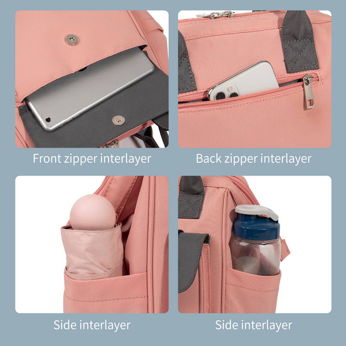 CROSSBODY LARGE CAPACITY MOTHER AND BABY BAG_CWAB2237