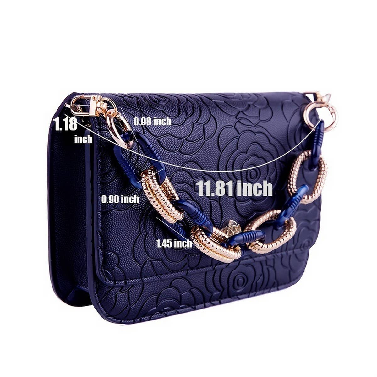 11.8"Acrylic Chain Handbag Strap,Phone Cases Chain_CWMM5108