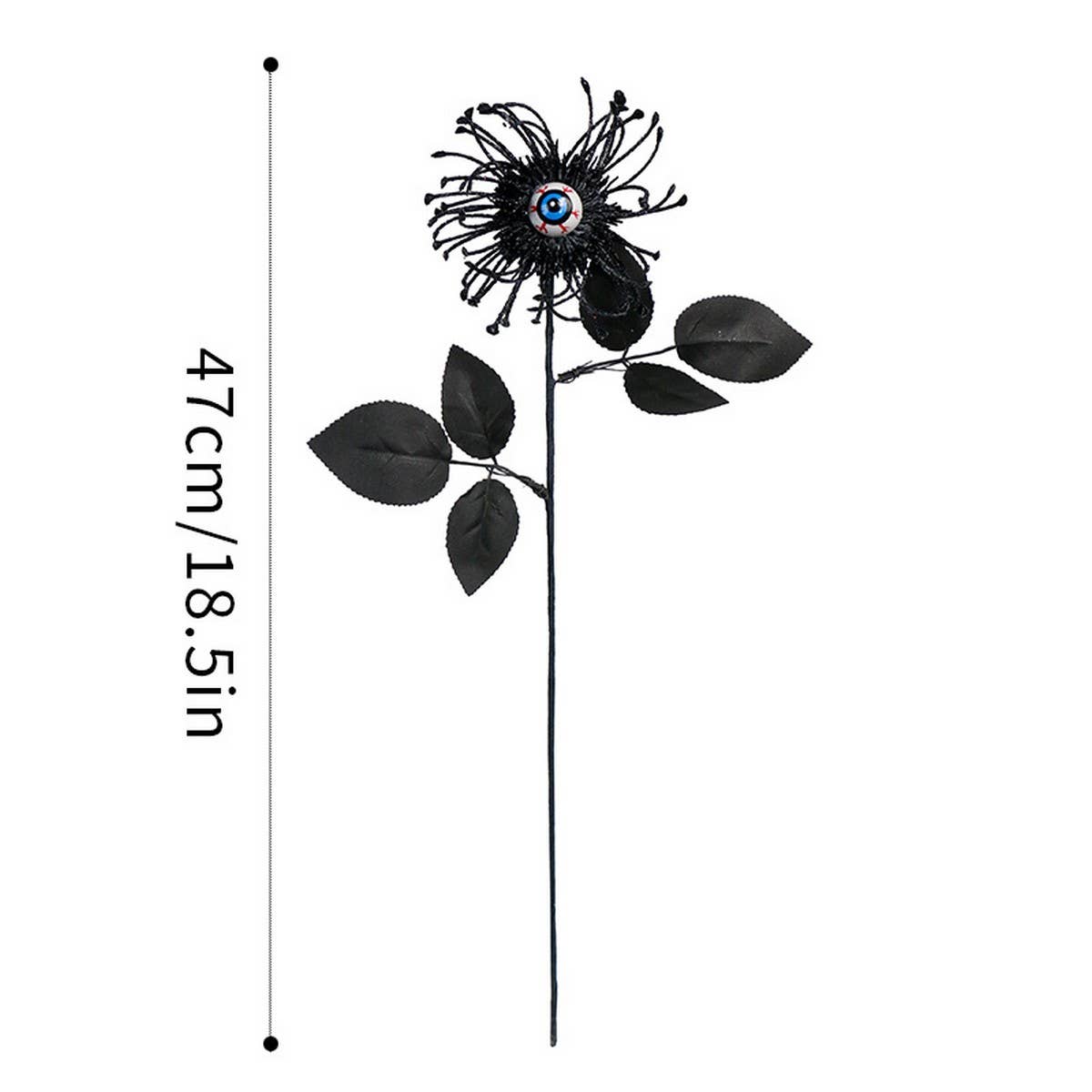 Halloween Red Spider Lily Eye Floral Pick_CWMM9904
