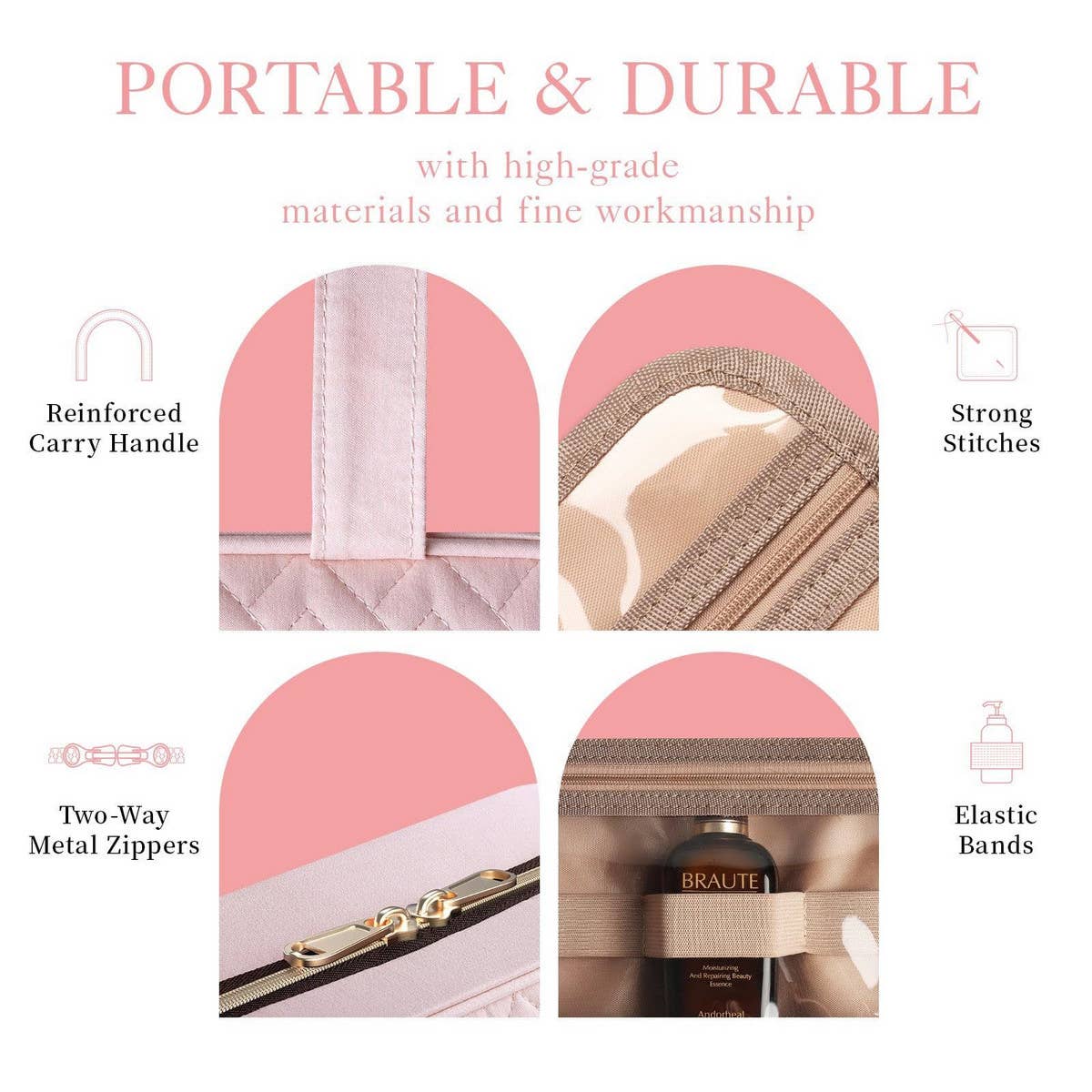 SPACIOUS TOILETRY BAG AND COSMETIC BAG WITH HOOK_CWAB2357