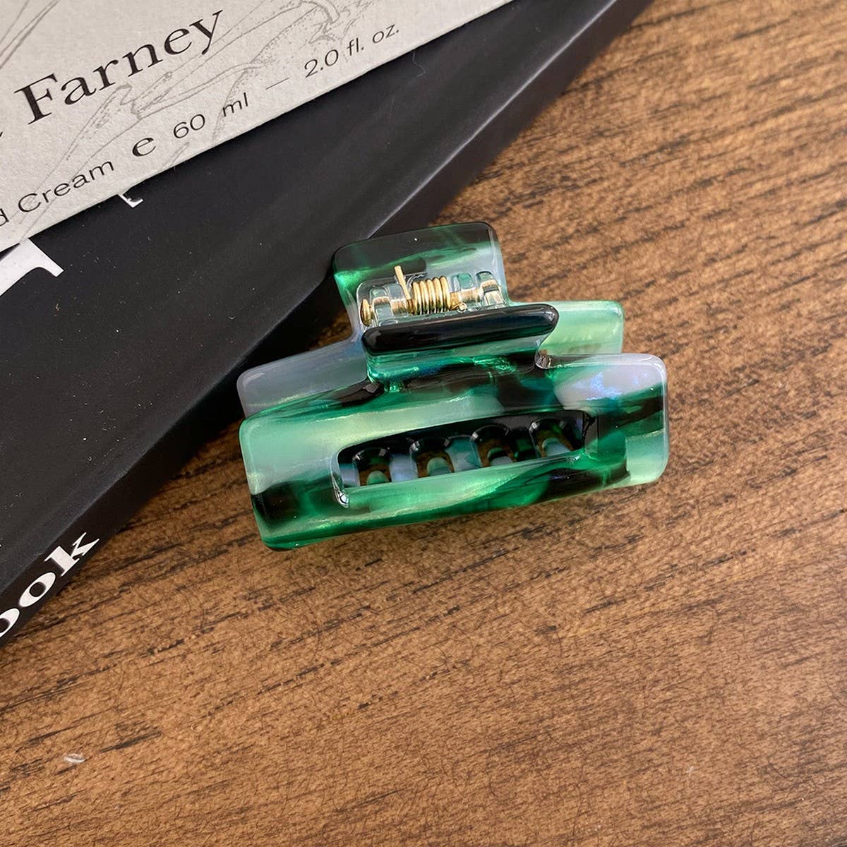Rectangular Vintage INS Style Medium Hair Clip_CWAHA5749