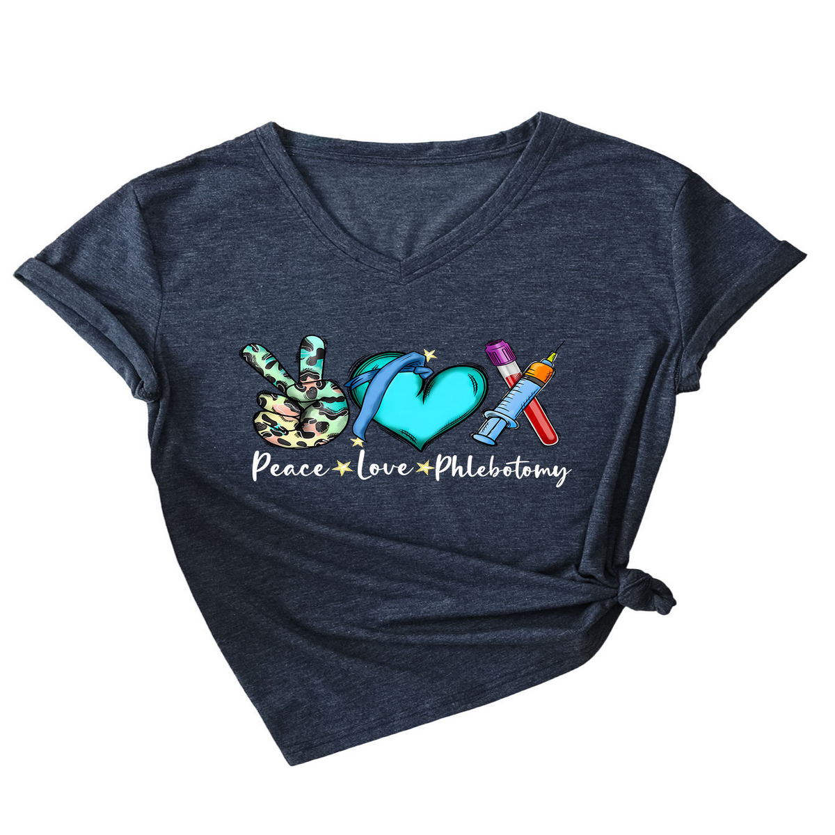 Women?™s V-Neck Tee ??Trendy & Fashionable_CWTTS1540