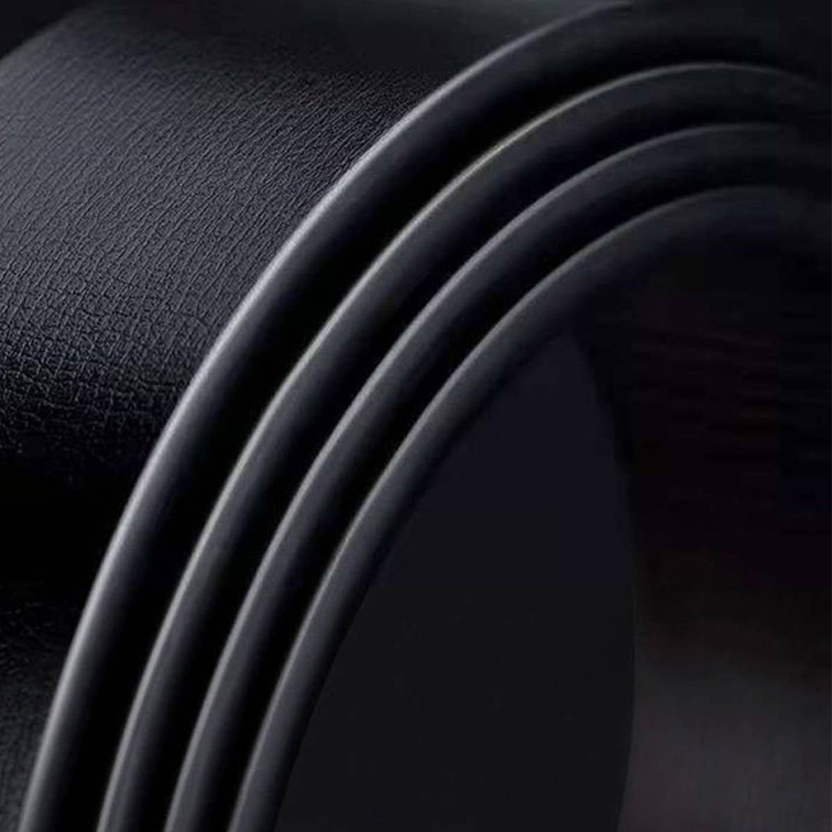 TOOTHLESS AUTOMATIC BUCKLE CASUAL BELTS_CWABE0464