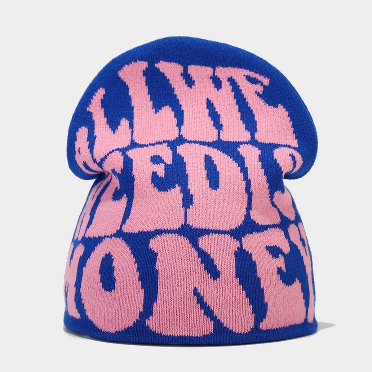 JACQUARD LETTER PERSONALIZED FASHION KNITTED HAT_CWAH2131