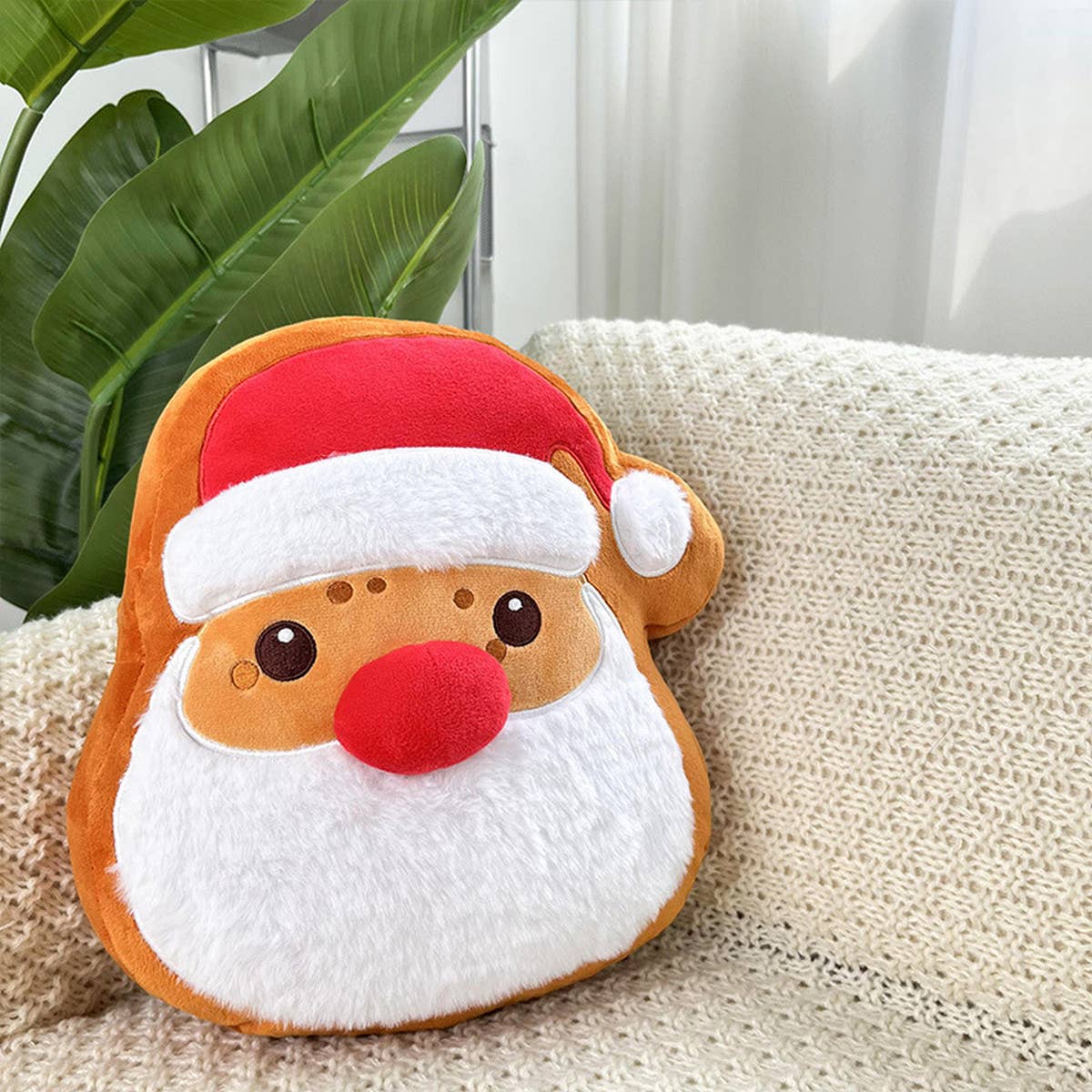 CHRISTMAS SERIES ELK PILLOW