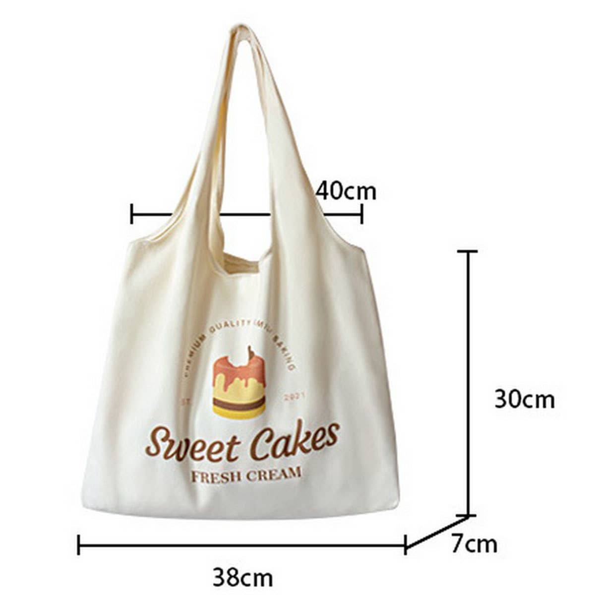 Vintage Large Canvas Shoulder Bag for School_CWAB5639