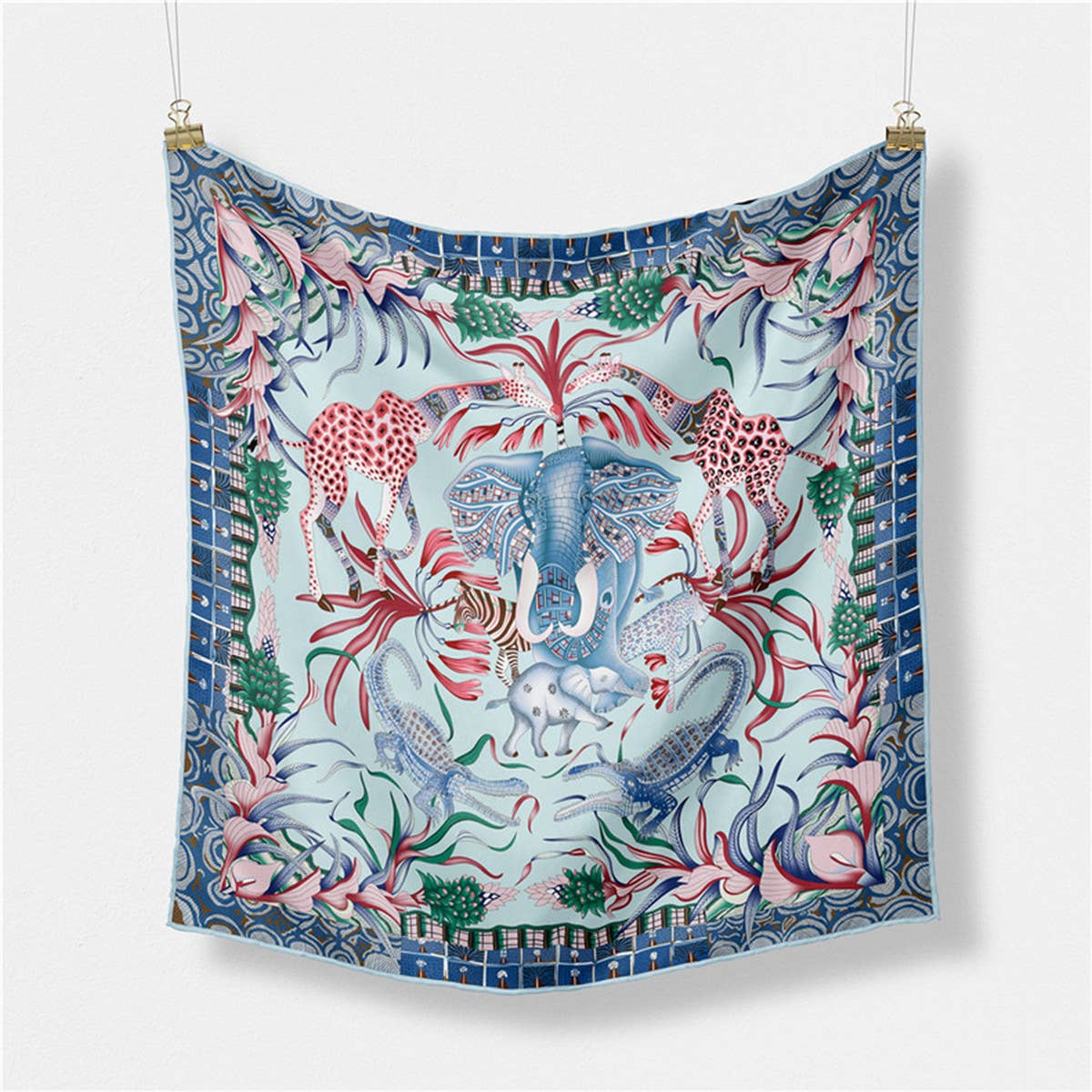 Silky Animal Print Scarf ? Mother's Day Gift