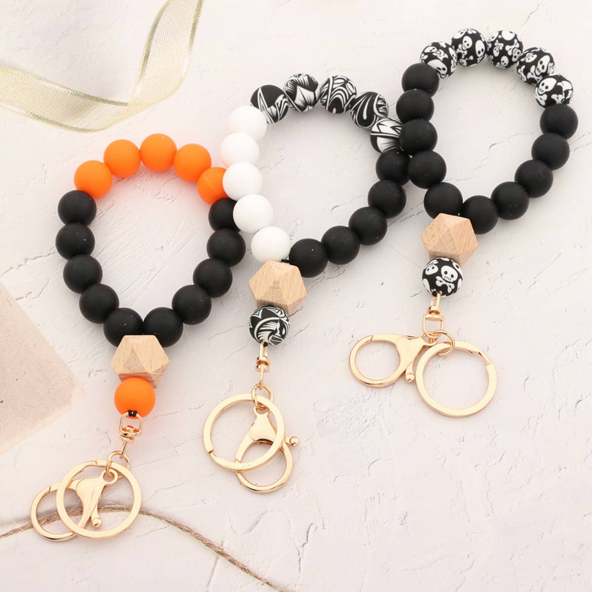 2024 NEW HALLOWEEN SKULL KEYCHAIN_CWMM1317