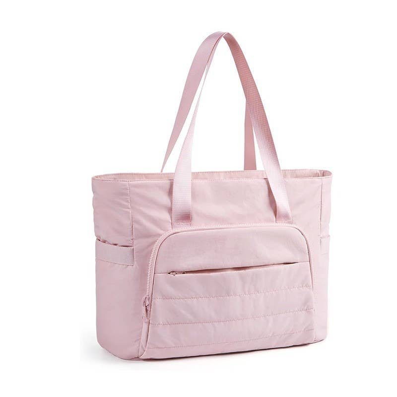 Yoga mat shoulder straps quilted handbag