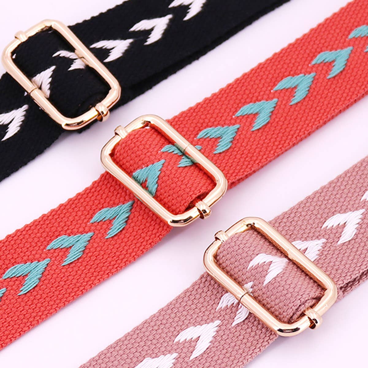 ADJUSTABLE CONTRASTING COLOR BAG STRAP_CWMM1057