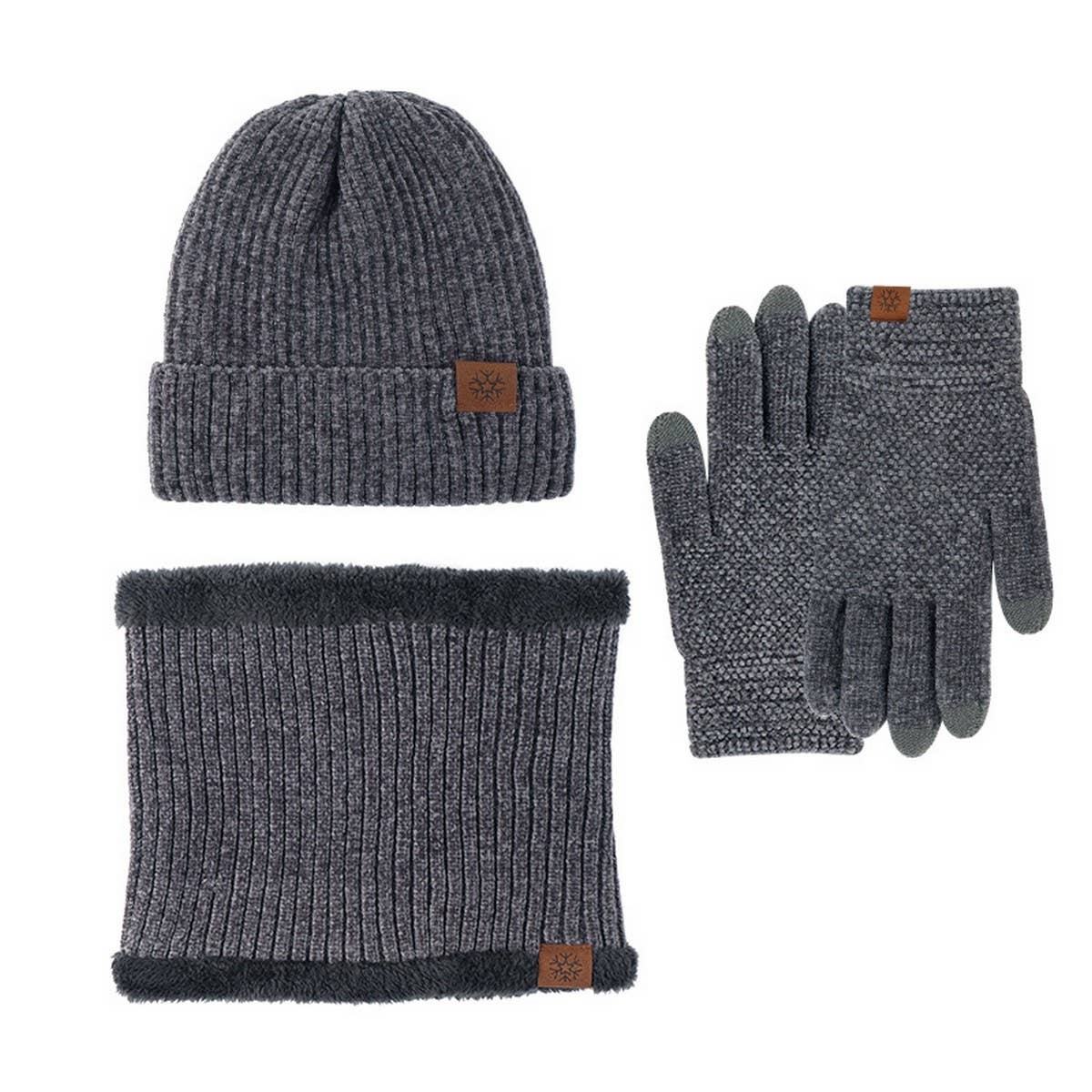 WINTER TOUCH SCREEN WINDPROOF THREE-PIECE SUIT