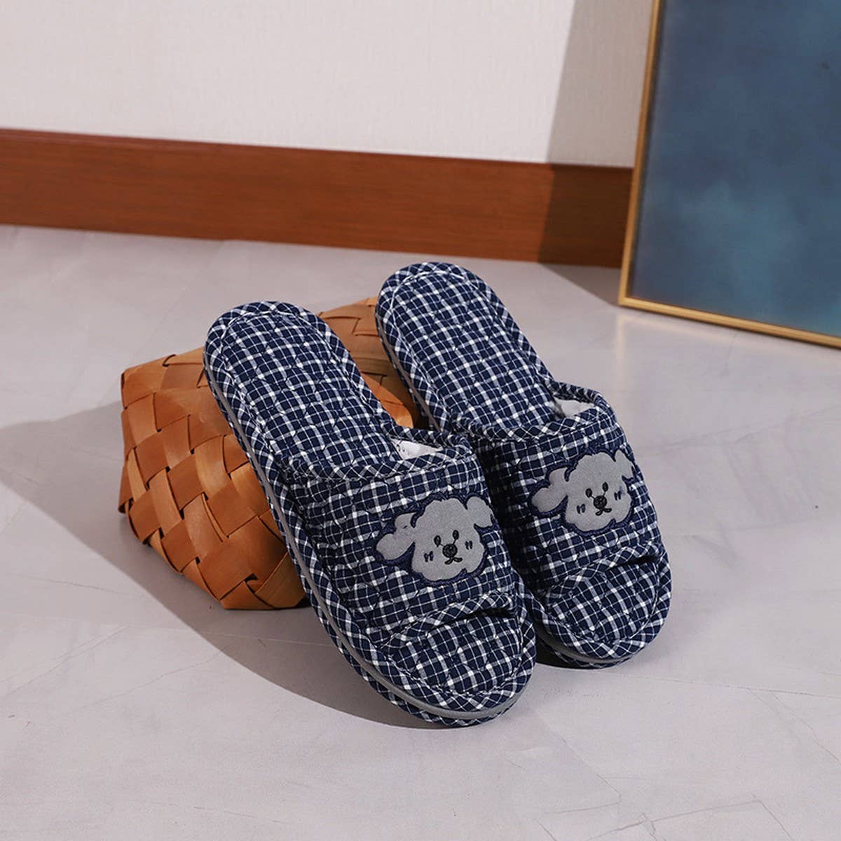 Cinnamoroll Cotton Floor Slippers 3-Layer