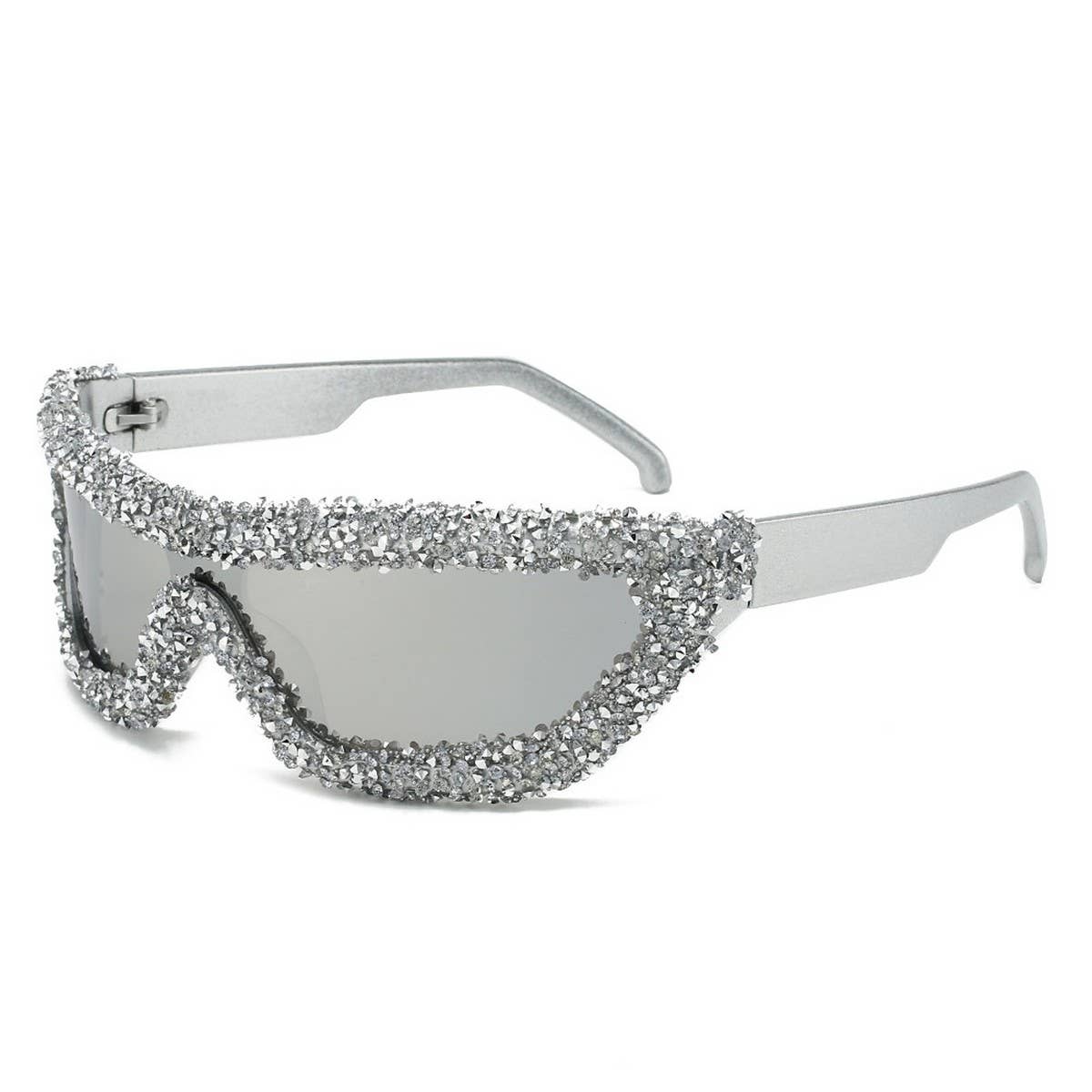 SPORTS CYCLING PERSONALIZED RHINESTONE SUNGLASSES_CWASG0839