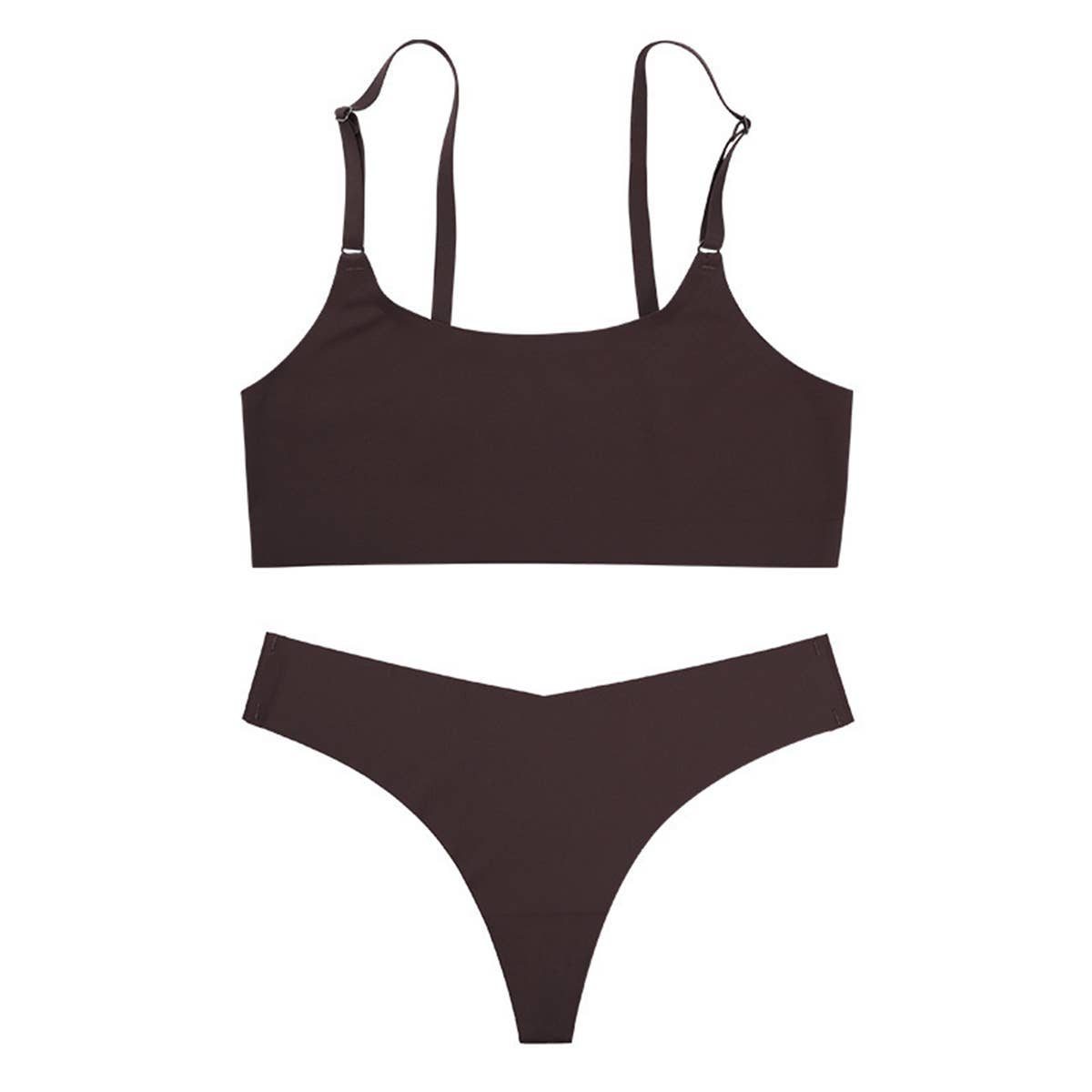 WOMEN PLUS SIZE T-UNDERWEAR BRA SET
