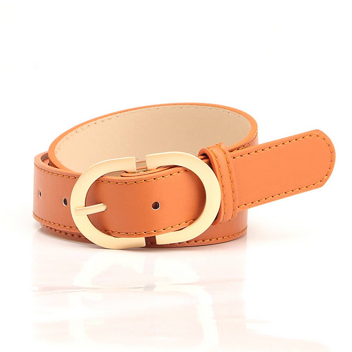 CLASSIC SIMPLE THIN BELTS FOR CLOTHING MATCHING_CWABE0393