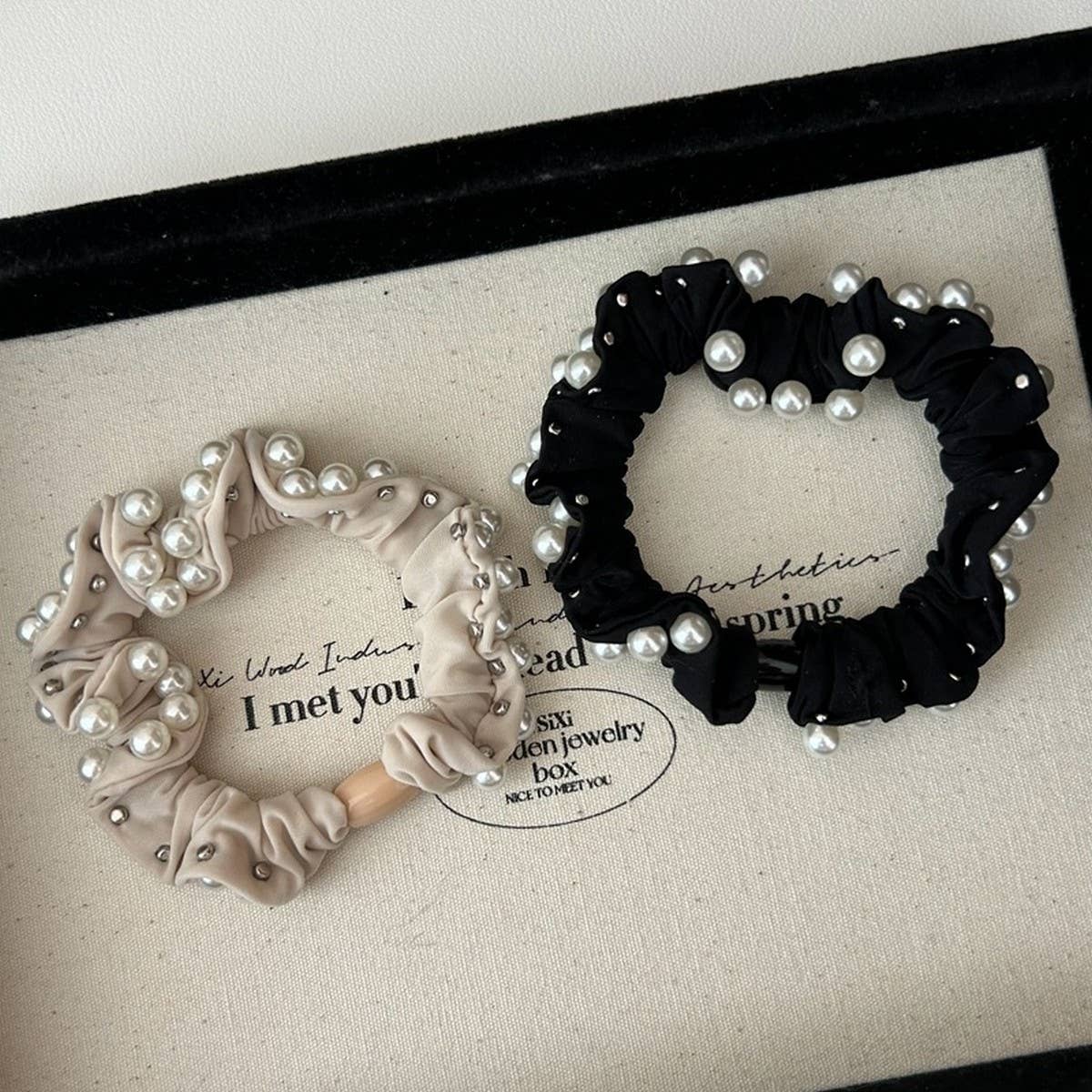 ELEGANT FRENCH HIGH-END HAIR SCRUNCHIES