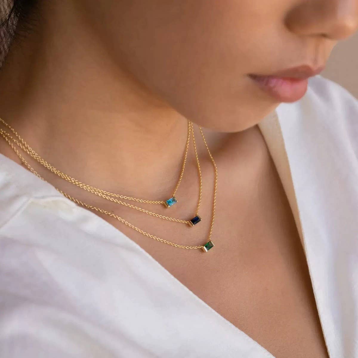 DECEMBER BIRTHDAY NECKLACE