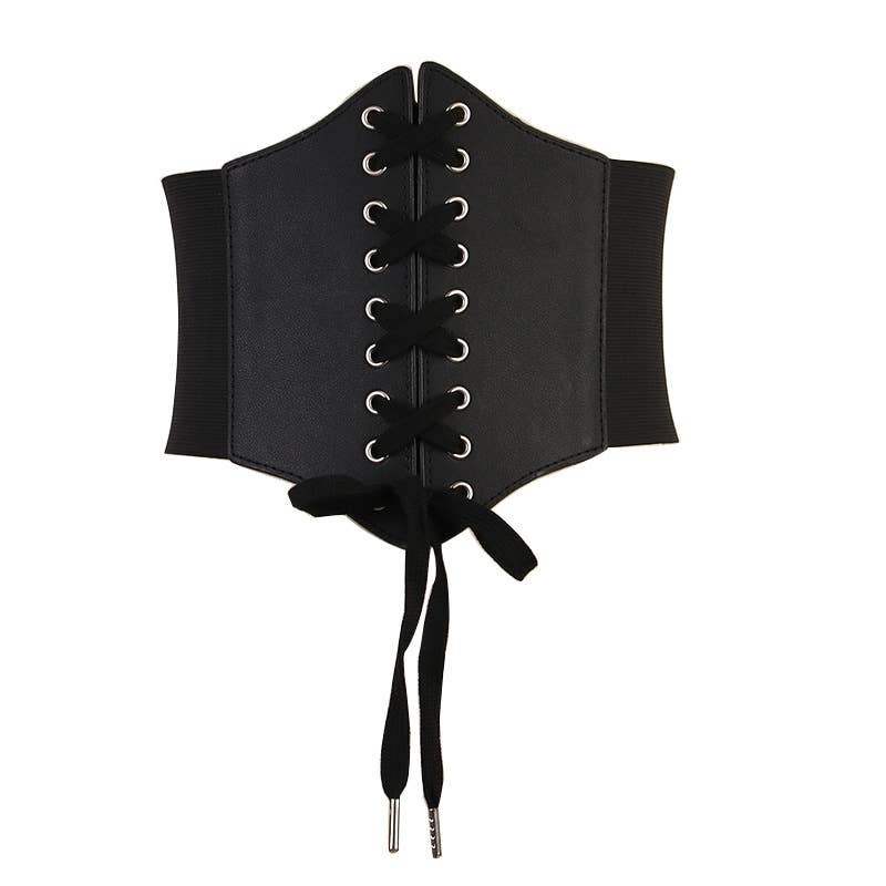 Retro court women's slimming wide-waist cover