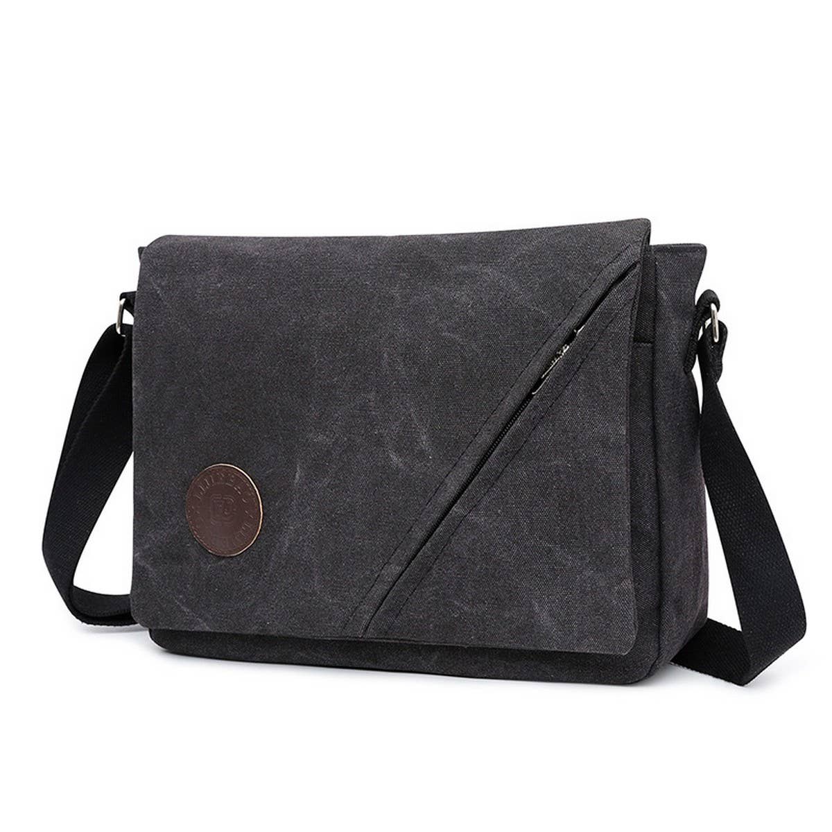 VINTAGE BACK-TO-SCHOOL CANVAS SATCHEL_CWAB2215