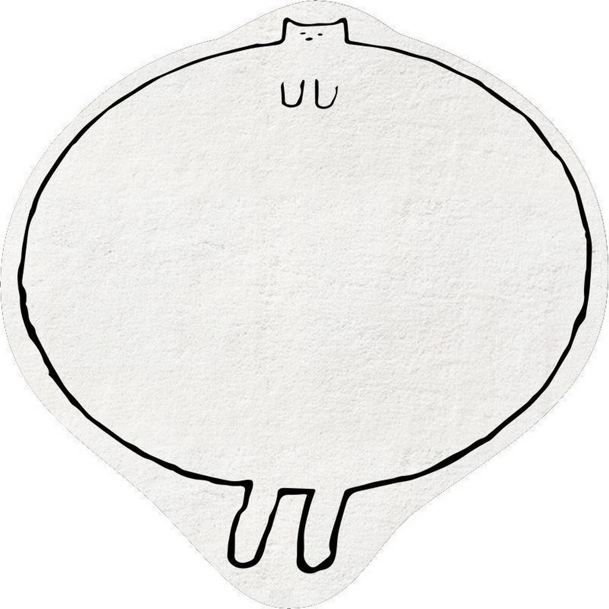 Plush Cat Rug, Thick Cozy Mat for Bedroom & Living_CWMM7519