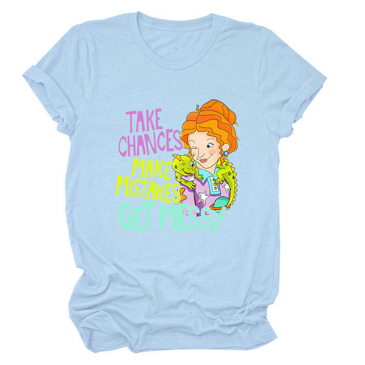 Positive Message Tee ?œTake Chances??Print_CWTTS1484