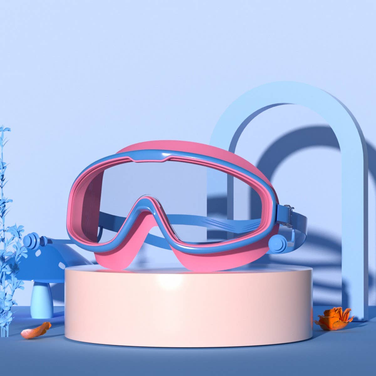 Kids Anti-Fog HD Swim Goggles for Boys & Girls