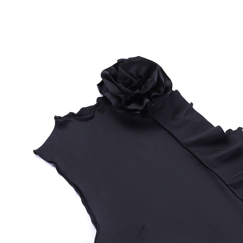 FLOWER DRESS BAG HIP SKIRT HOTTIE SUIT