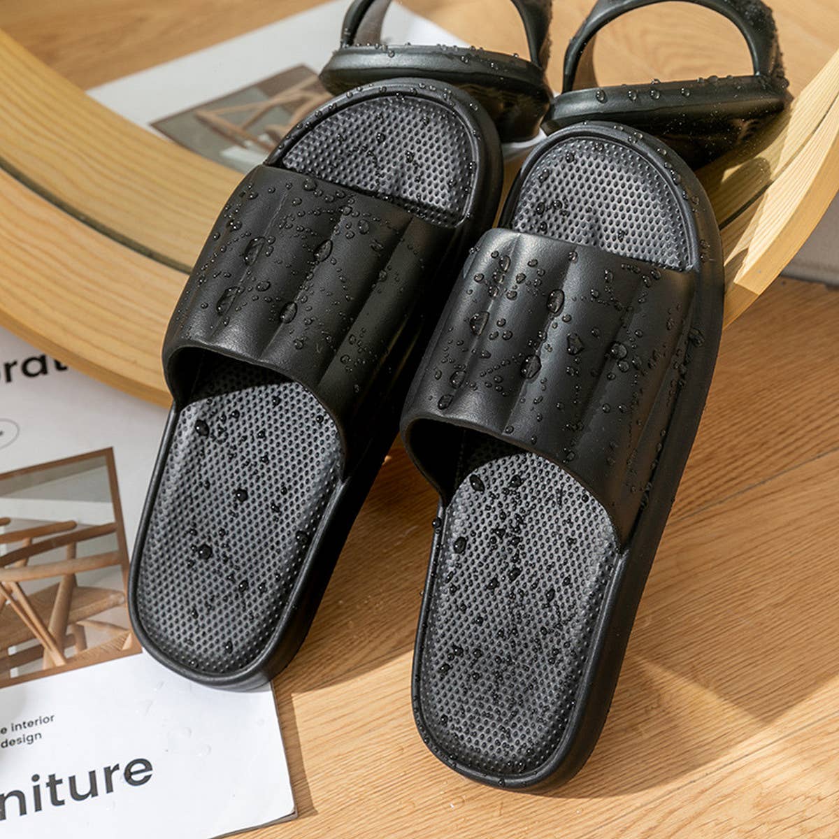 HOUSEHOLD INDOOR BATHROOM BATHING SLIPPERS_CWSHS0622