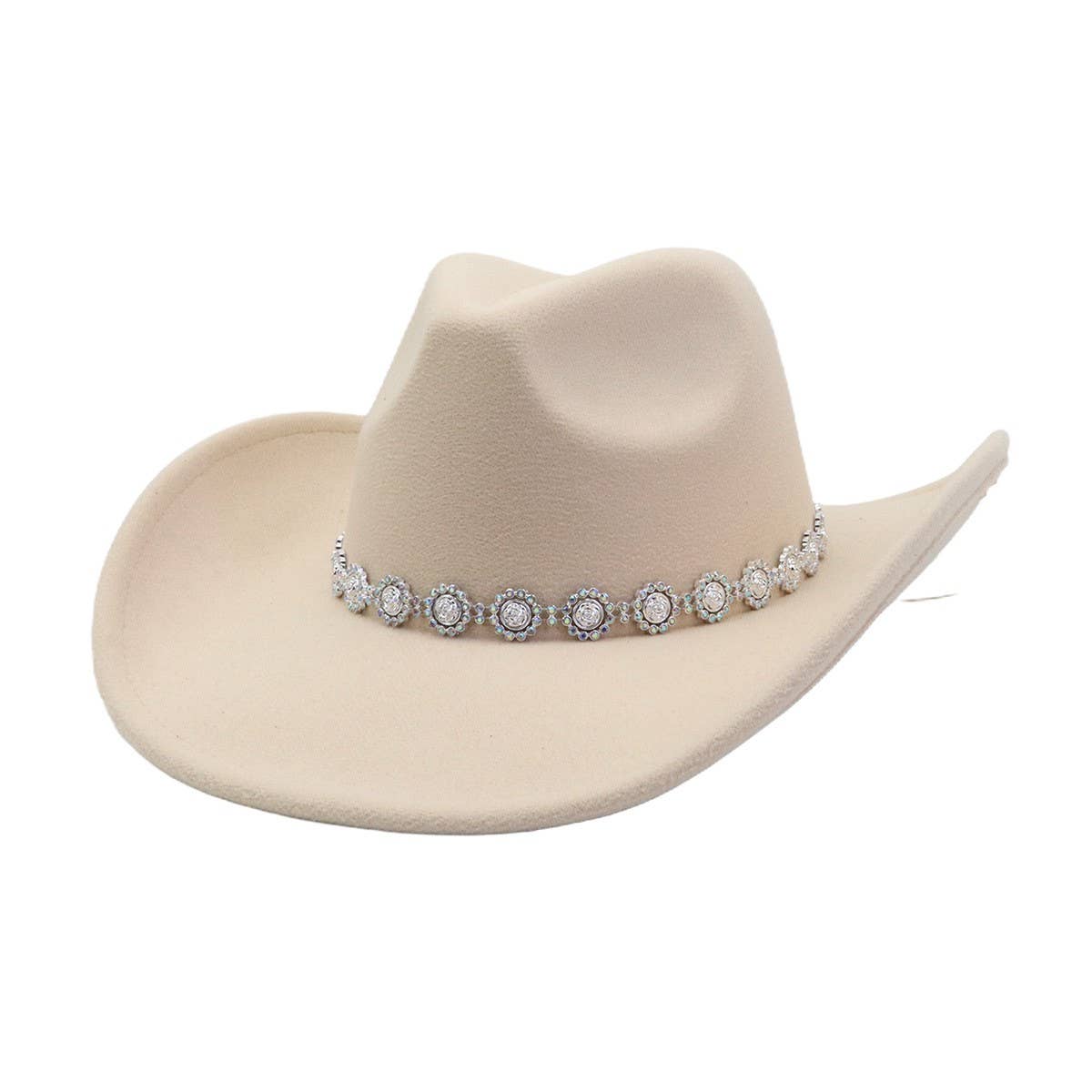 Men & Women Felt Cowboy Fedora Western_CWAH04431