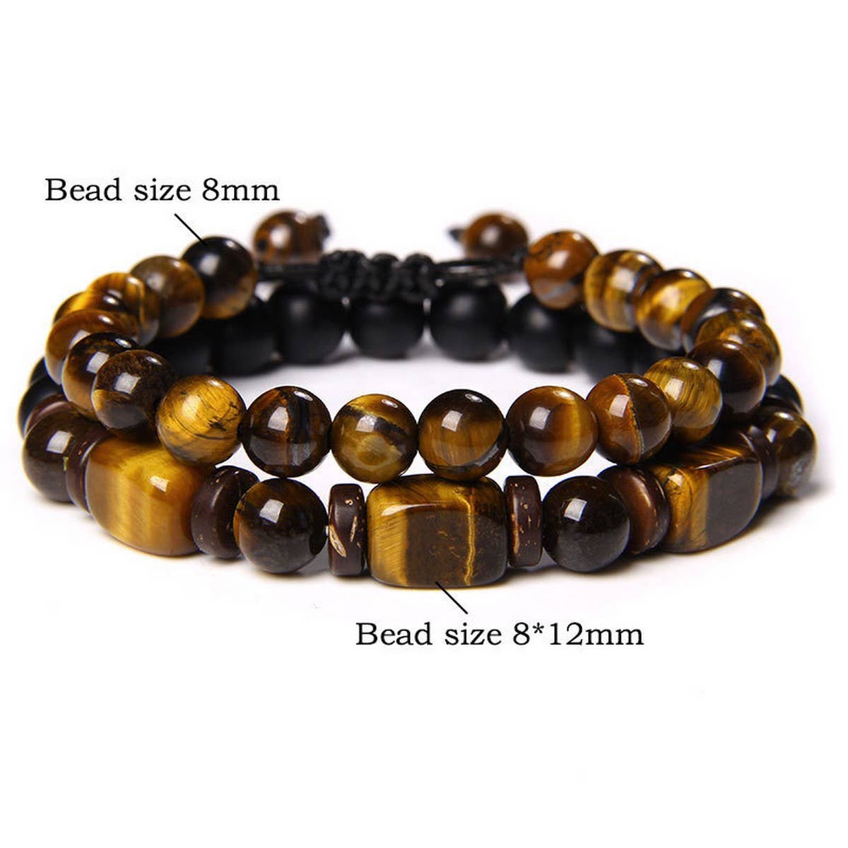 CWAJE3880_FACETED STONE BRAIDED COMBINATION BRACELET