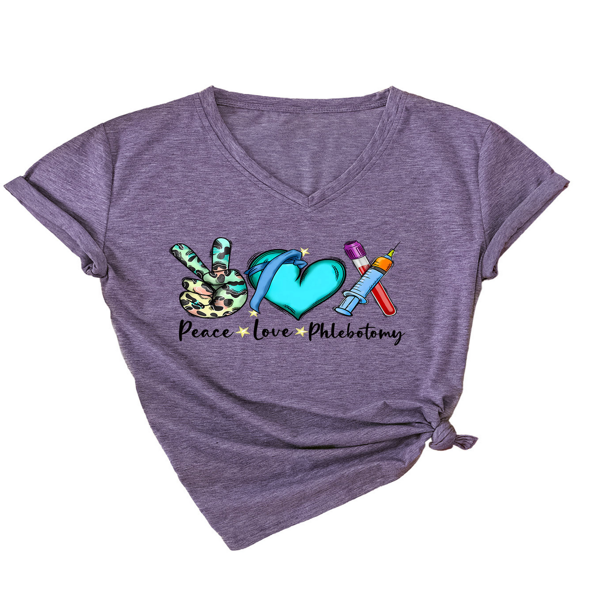 Women?™s V-Neck Tee ??Trendy & Fashionable_CWTTS1540