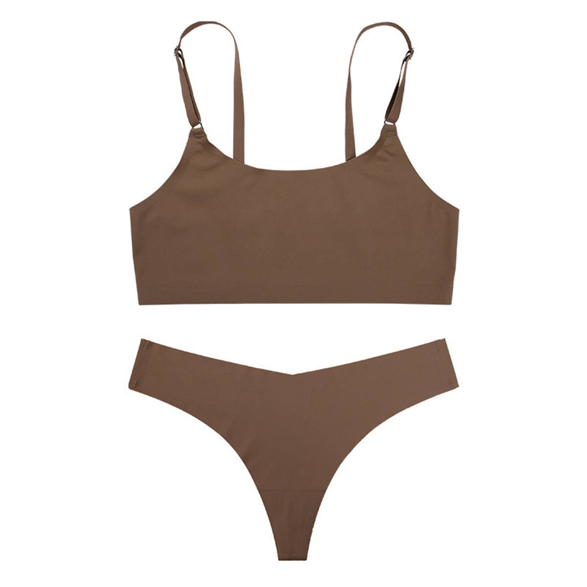 WOMEN PLUS SIZE T-UNDERWEAR BRA SET