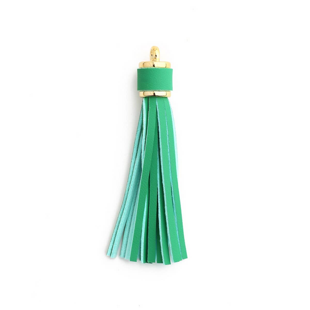 Leather Fringe Keychain, PU Tassel Bag Charm_CWAB5007