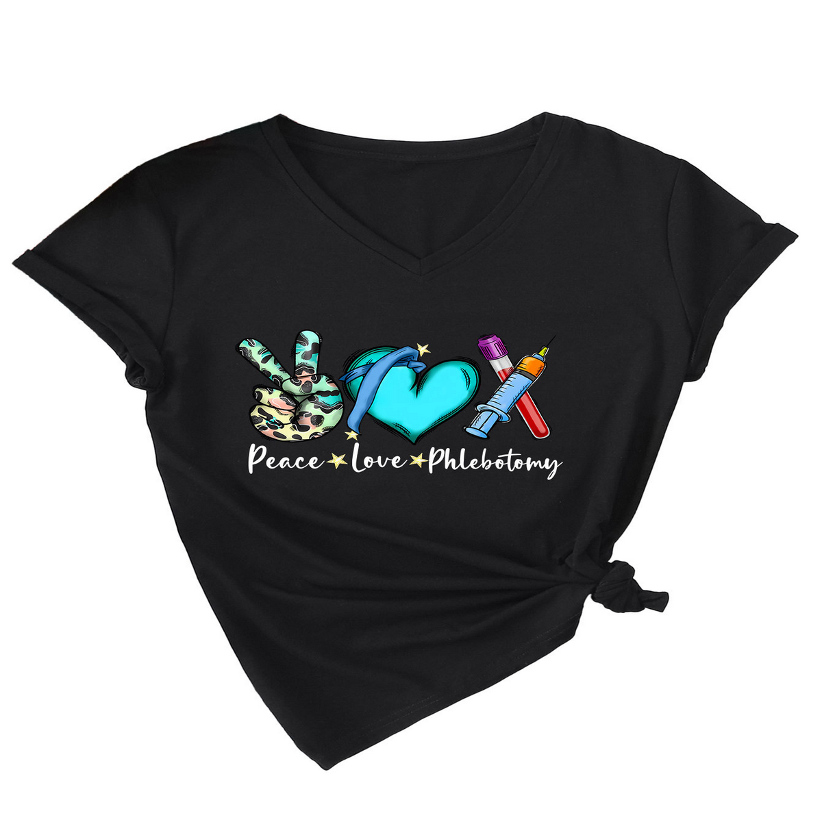 Women?™s V-Neck Tee ??Trendy & Fashionable_CWTTS1540