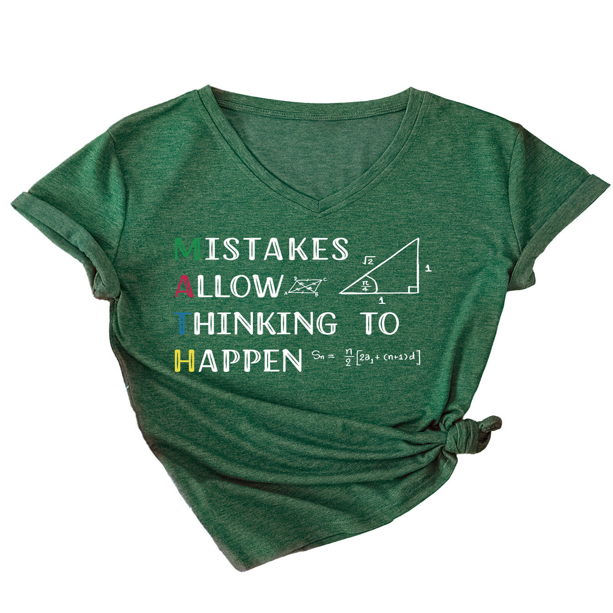 Women?™s V-Neck Graphic Tee, Summer Casual Fit_CWTTS1487